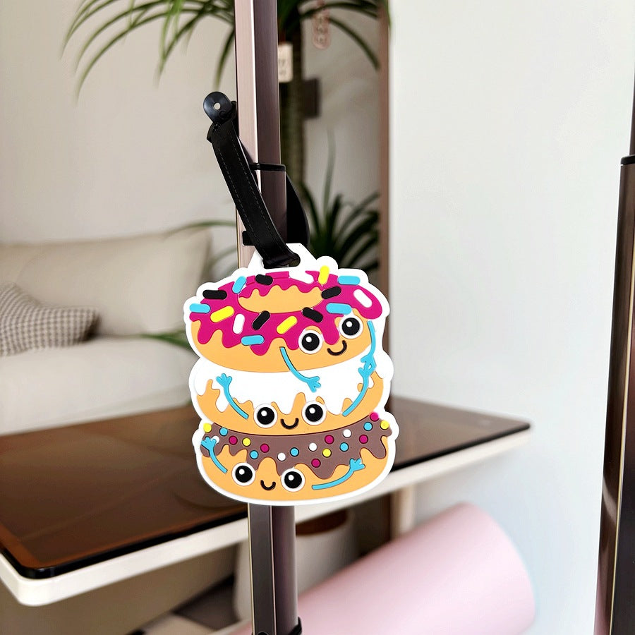 Fun Doughnut-Shaped Luggage Identifier LoungeYard — product view 2