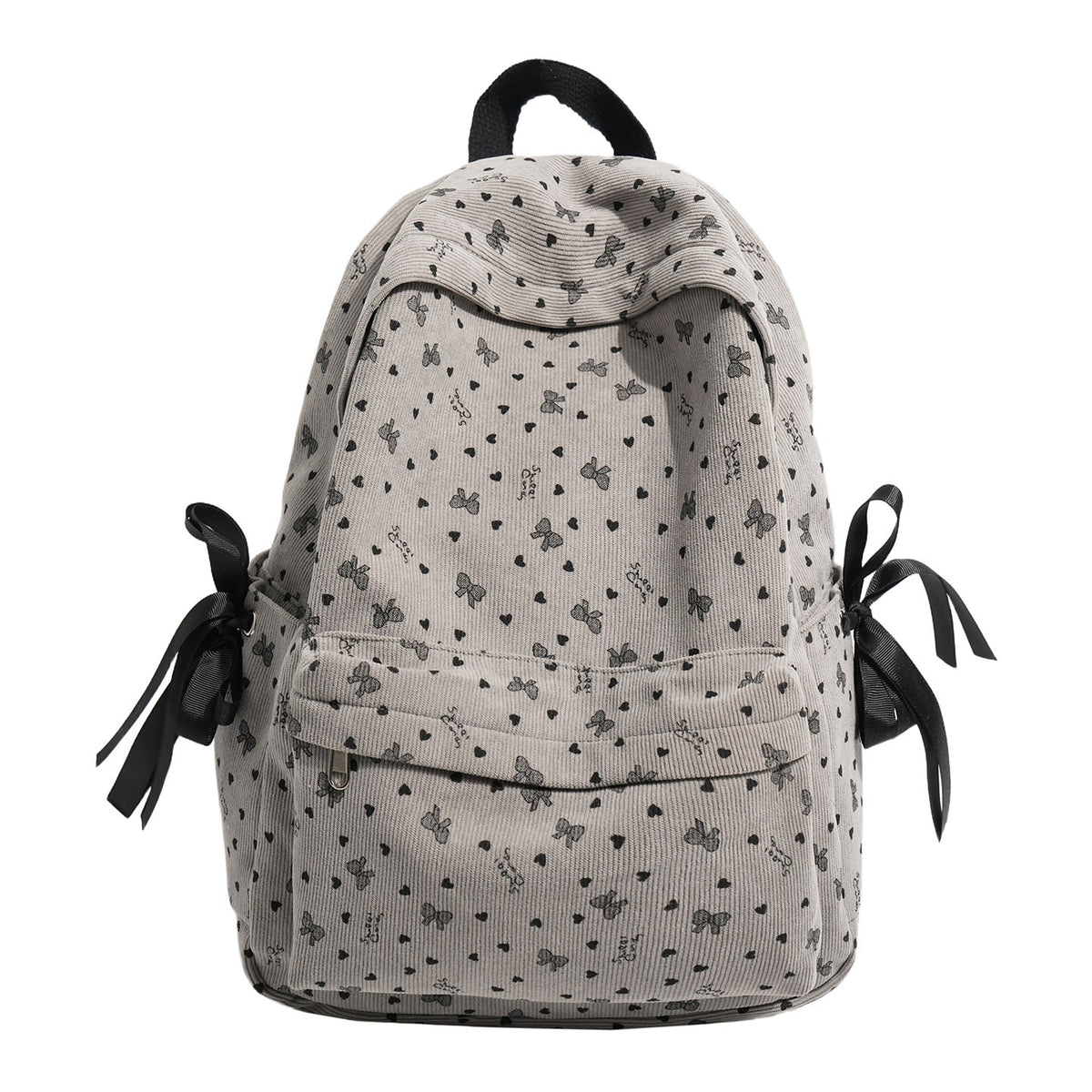 Cute Character-Embellished Casual Backpack LoungeYard — product view 5