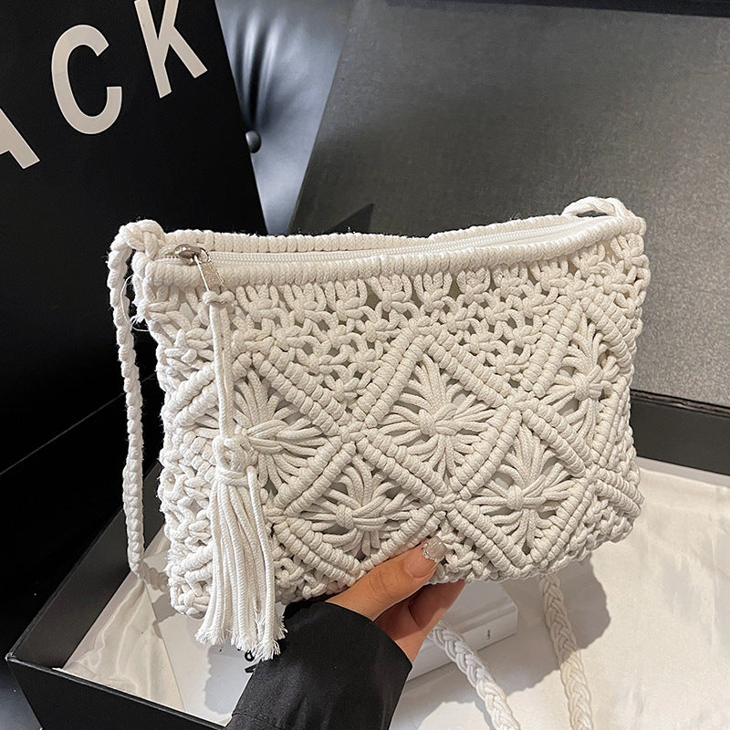 Bohemian Macrame Clutch Bag — product view 6