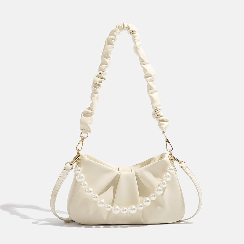 Elegant Pearl-Accent Sling Bag LoungeYard — product view 1