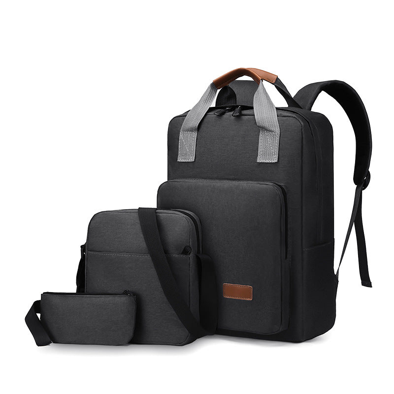 Multi-Functional Three-Piece Backpack Set LoungeYard — product view 6