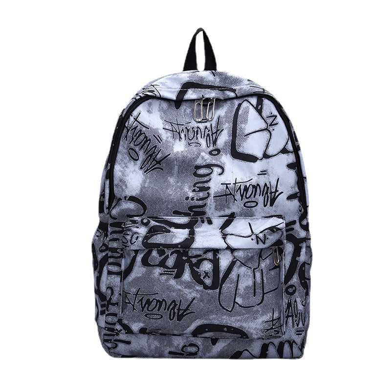 Urban Graphic Print Backpack LoungeYard — product view 5