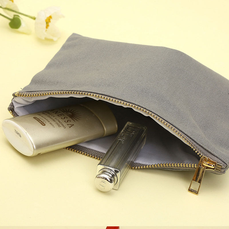 Cosmetic Bag with Zipper Closure for Makeup and Toiletries — product view 2
