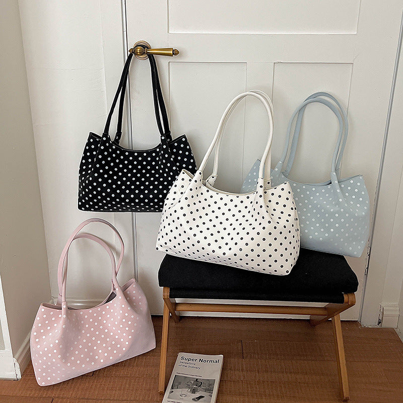 WoChic Polka Dot Shoulder Bag LoungeYard — product view 1