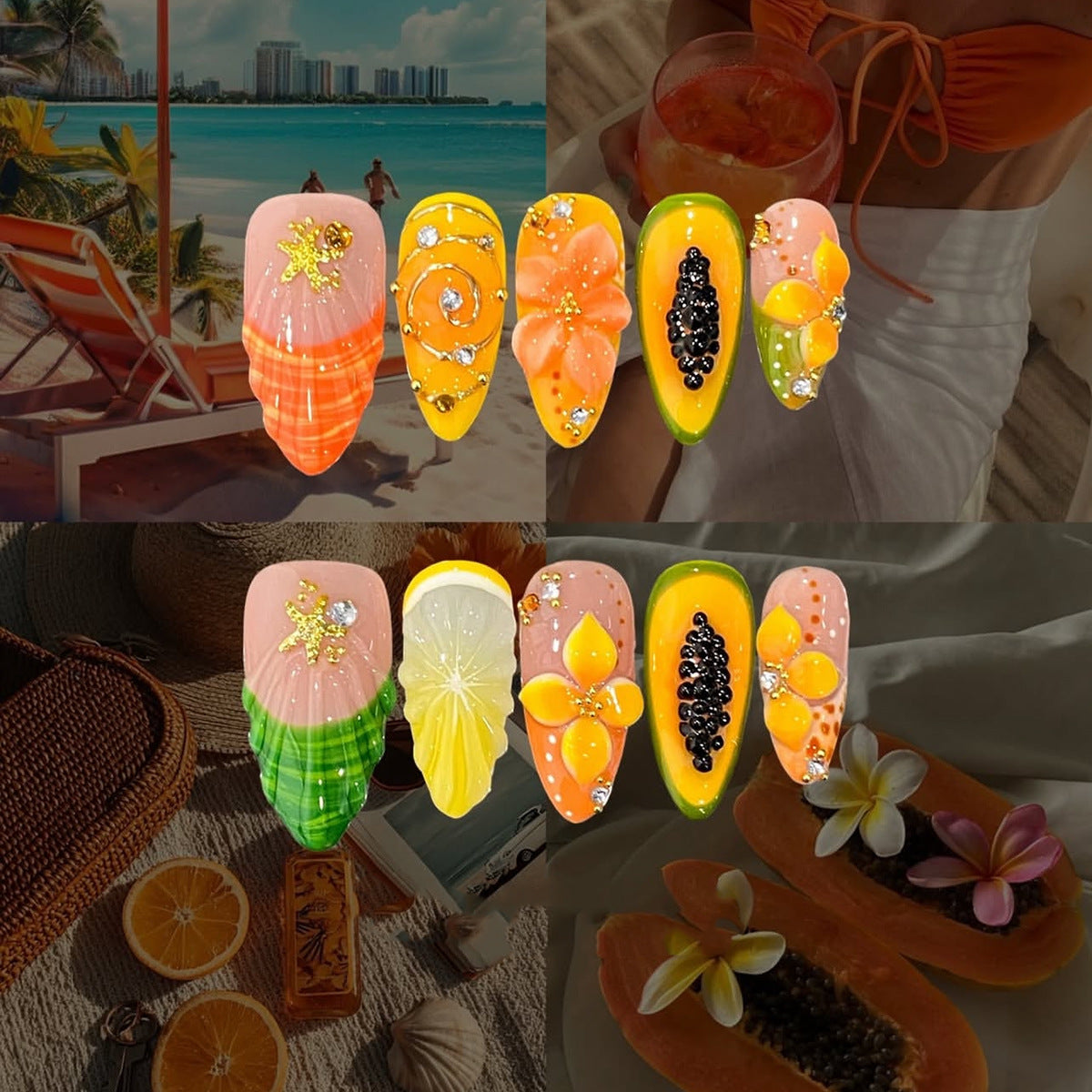 Creative Press-On Nail Art Set — product view 2