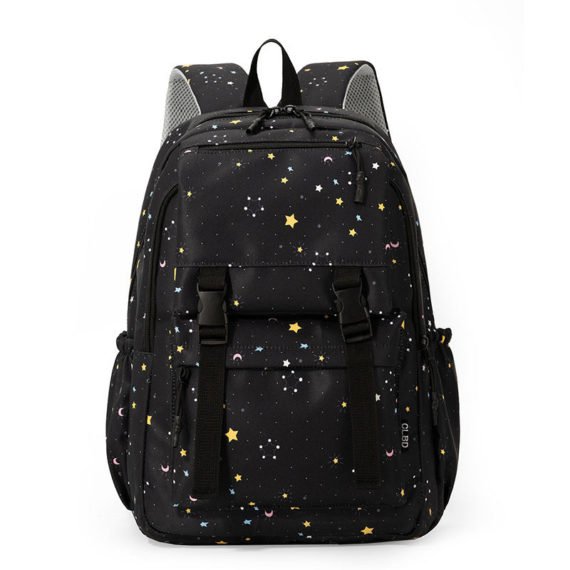 Fun Patterned School Backpack — product view 2