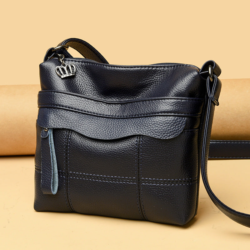 Functional Leather Crossbody Bag LoungeYard — product view 3