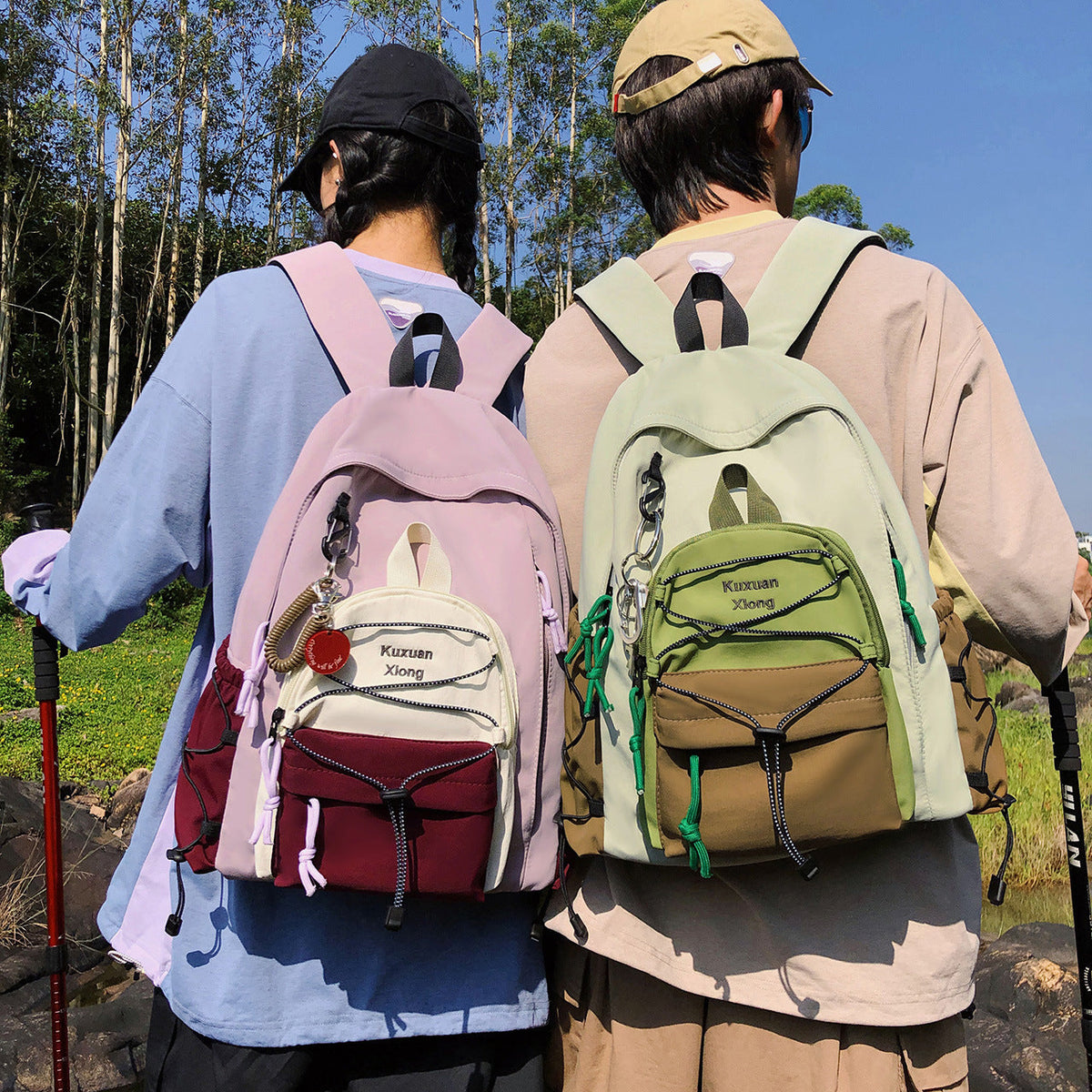 Lightweight Multi-Compartment Outdoor Backpack LoungeYard — product view 1