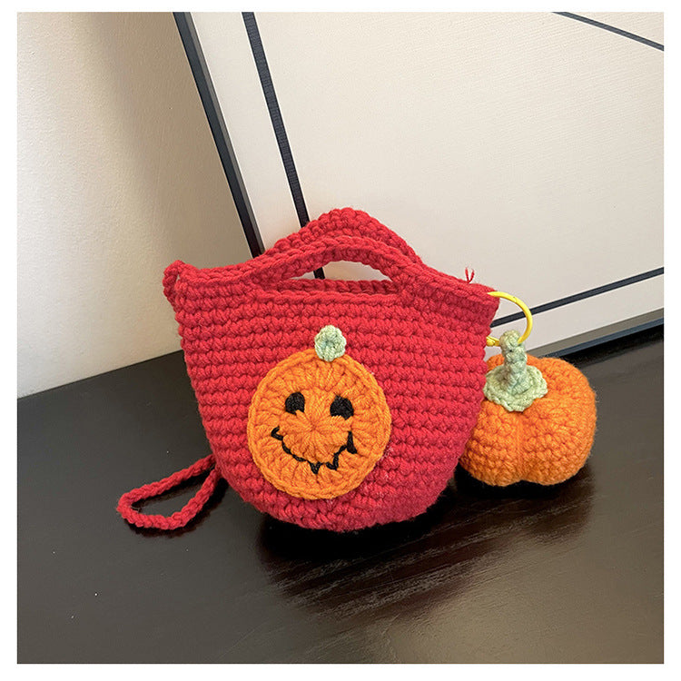 Cute Crochet Halloween Handbag — product view 1