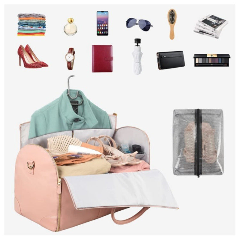 Premium Travel Garment Duffel Bag LoungeYard — product view 4