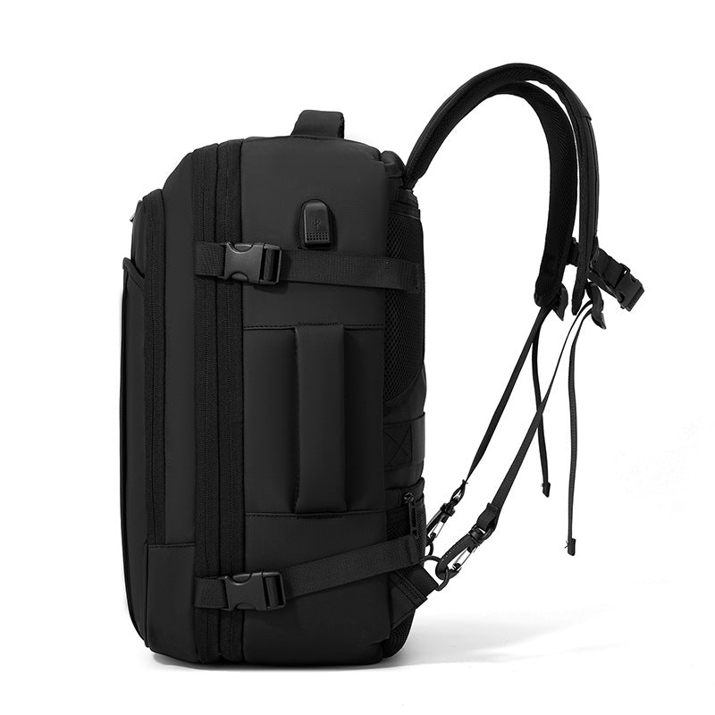 Elegant and Functional Laptop Backpack with Comprehensive Storage LoungeYard — product view 2