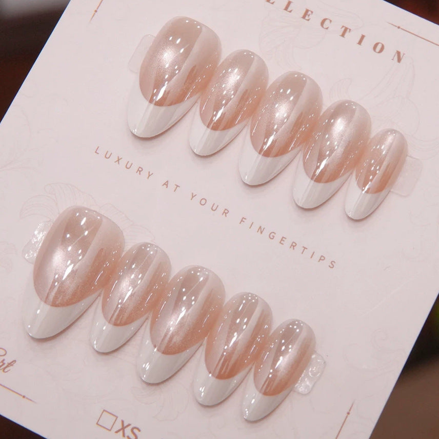 Premium Glossy Almond Press-On Nail Tips — product view 1