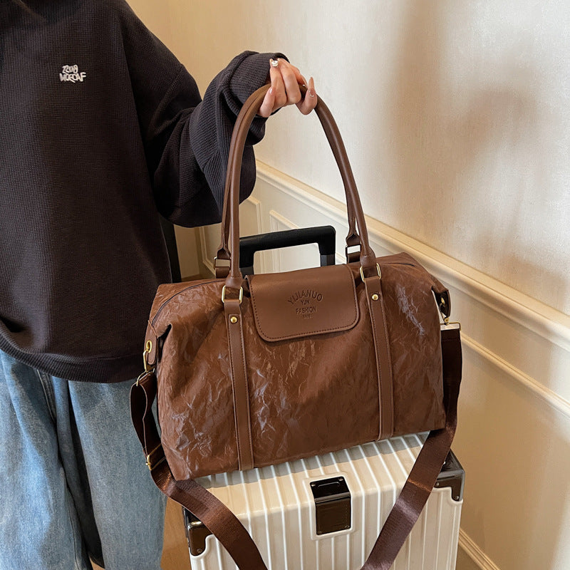 Stylish Compression Travel Duffle Bag LoungeYard — product view 2