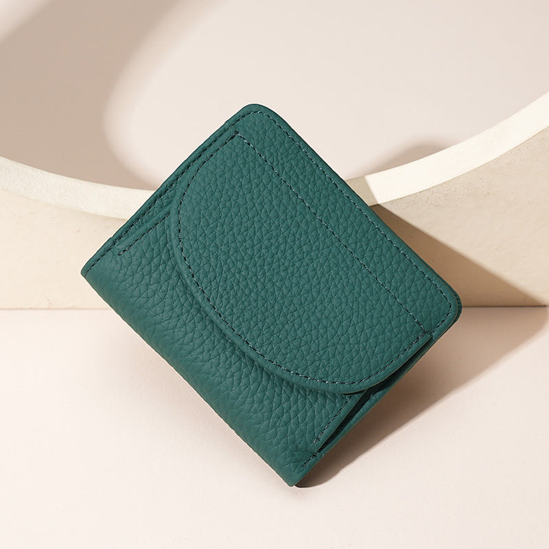 Textured Leather Cardholder Wallet — product view 5