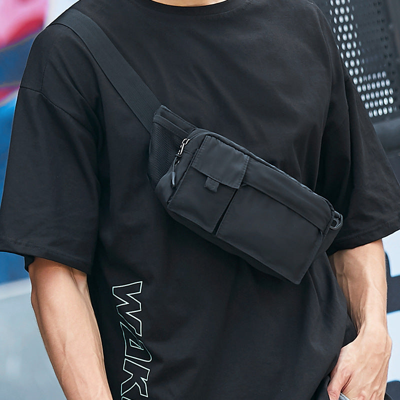 Sleek Adjustable Crossbody Pouch LoungeYard — product view 5