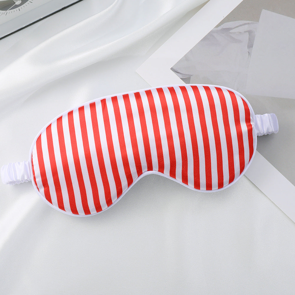Women's luxuriously silky sleep mask with soft padding and elastic adjustable band LoungeYard — product view 7