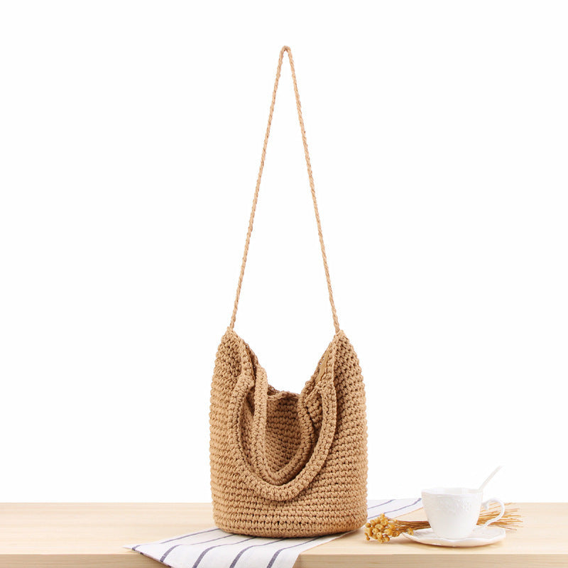 Handmade Macrame Handbag LoungeYard — product view 2