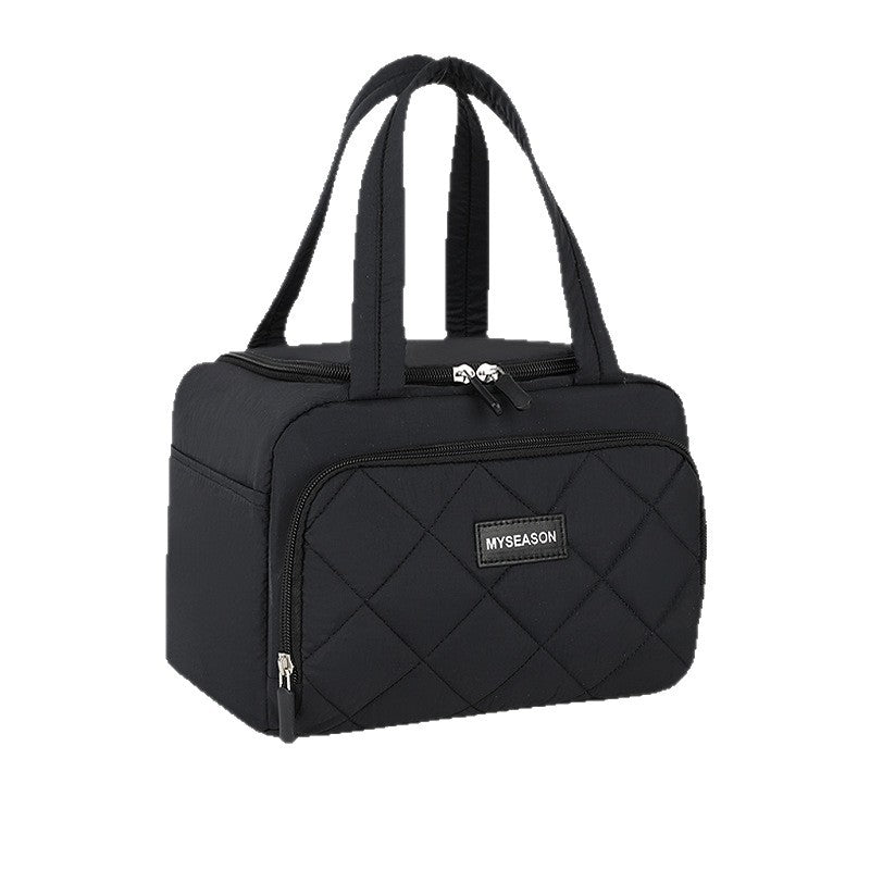 Insulated Quilted Lunch Cooler Bag LoungeYard — product view 5