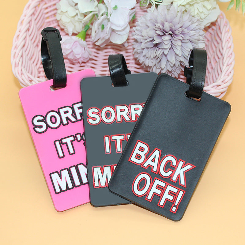 Unisex Customizable Travel Luggage Tag LoungeYard — product view 5
