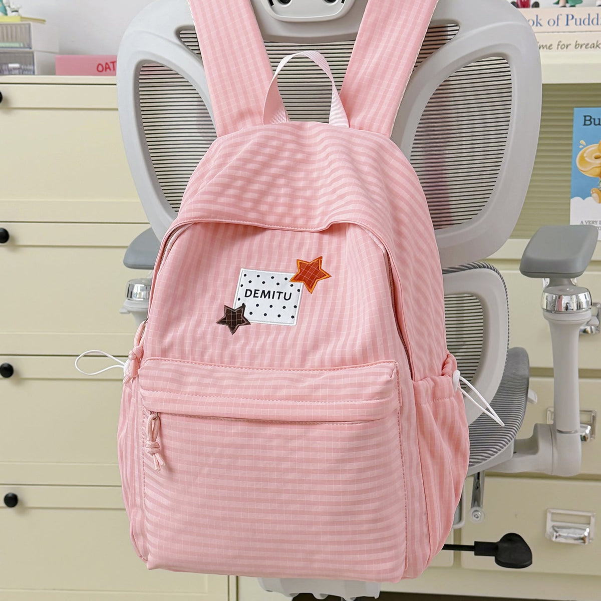 Fun Embroidered Backpack LoungeYard — product view 6