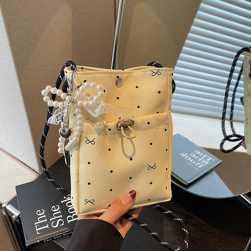 Casual Drawstring Mini Shoulder Bag — product view 6