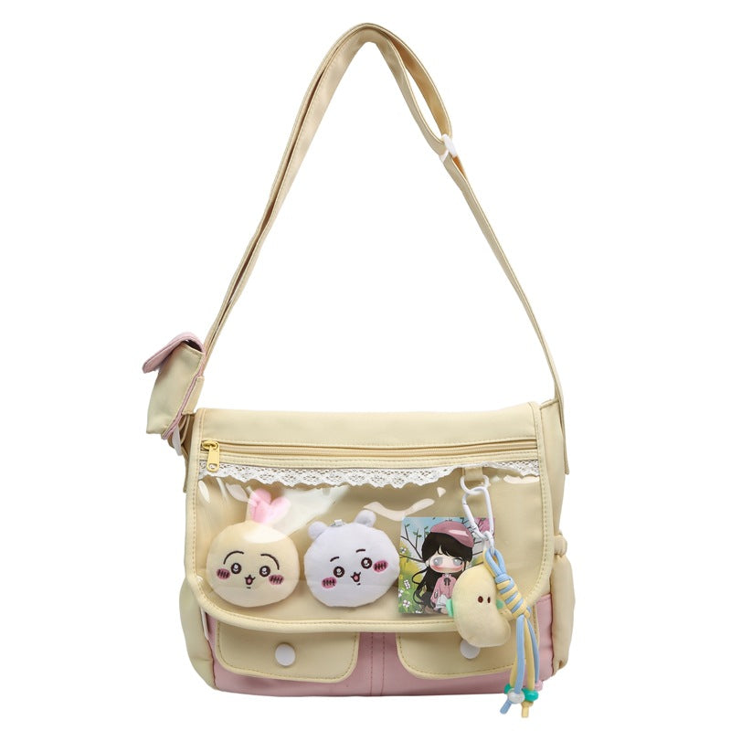 Cute Character-Themed Messenger Bag LoungeYard — product view 5