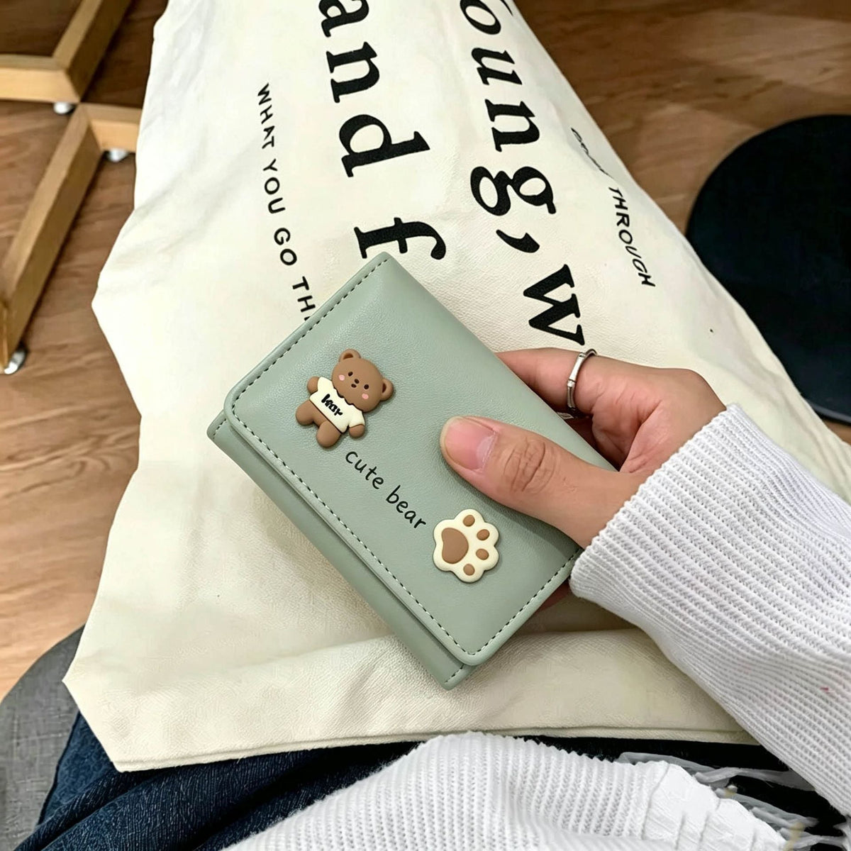 Adorable Bear-Themed Card Holder — product view 5