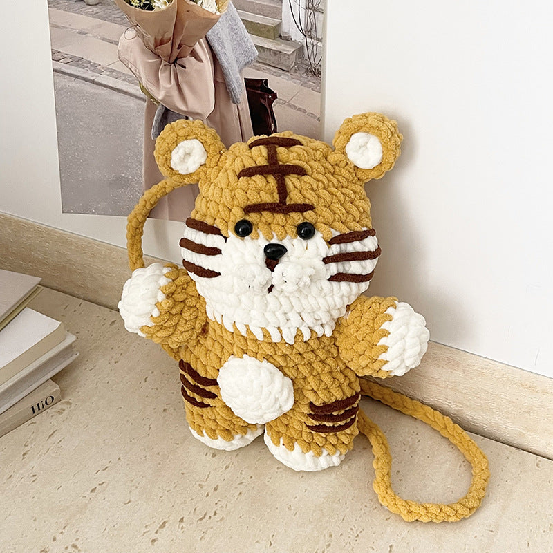 Cute Plush Mouse-Themed Backpack — product view 3
