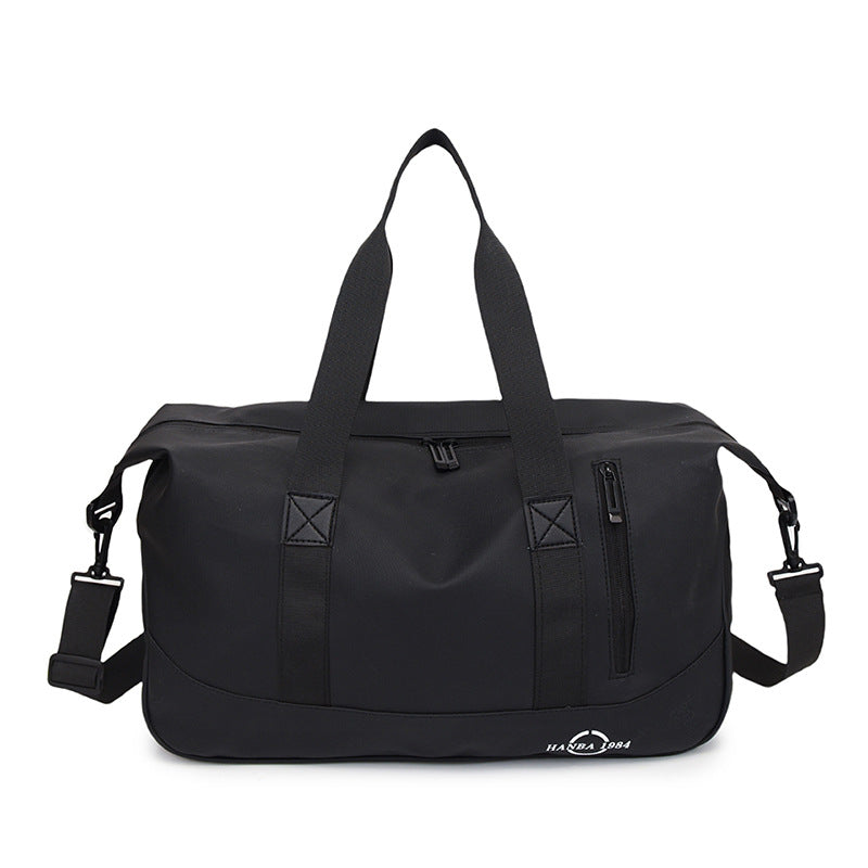 Sporty Everyday Travel Duffle with Practical Outside Pockets LoungeYard — product view 7