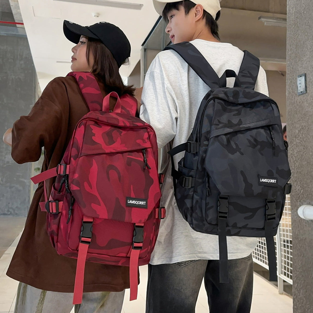 Multi-Pocket Tactical Backpack LoungeYard — product view 1