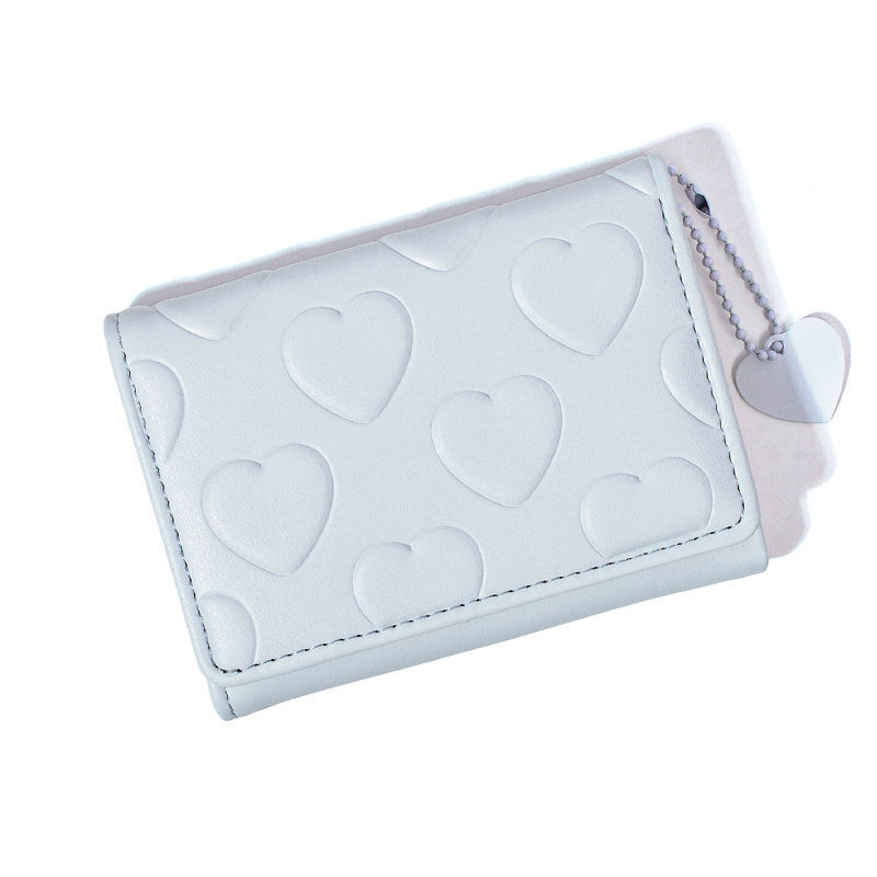Heart-Embossed Folding Wallet — product view 4