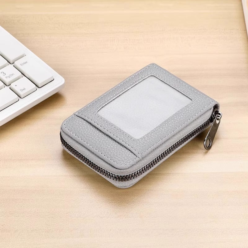 Compact Zippered Card Holder LoungeYard — product view 5