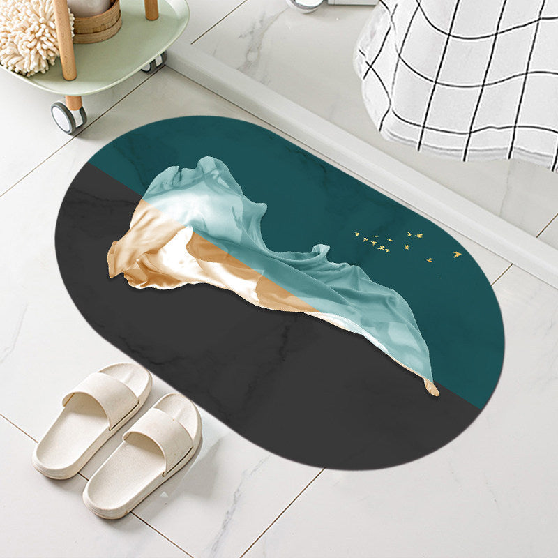 Soft Memory Foam Decorative Bath Runner — product view 4