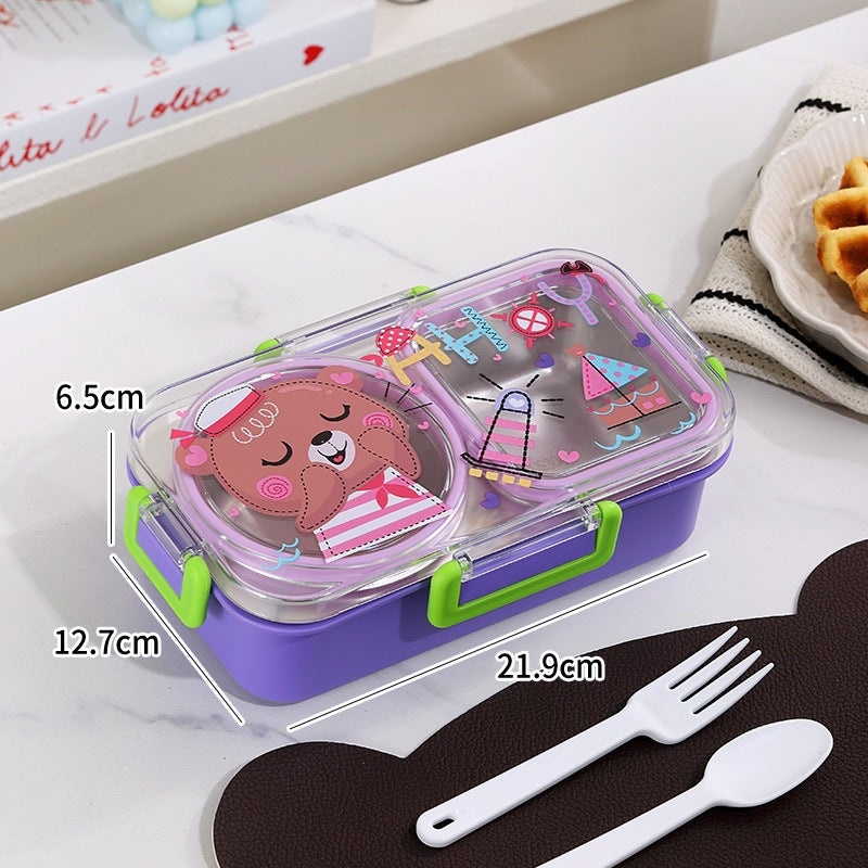 Fun-Themed Shark Design Bento Lunch Box — product view 4
