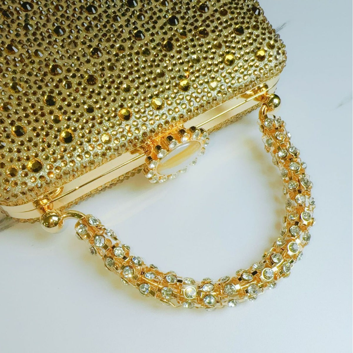 Elegant Rhinestone-Embellished Handbag — product view 2