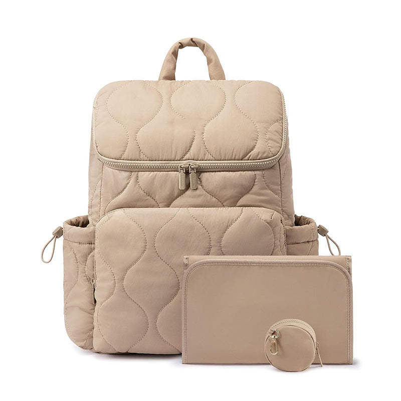 Quilt-Backpack with Additional Organizer LoungeYard — product view 6