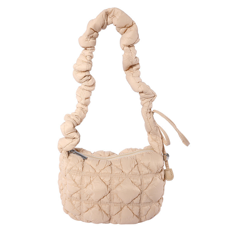 Quilted Slouchy Shoulder Bag — product view 7