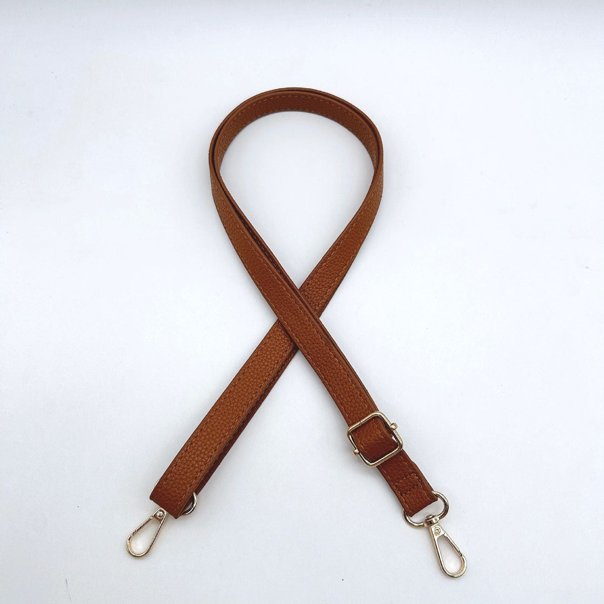 Premium Textured Leather Bag Strap LoungeYard — product view 1
