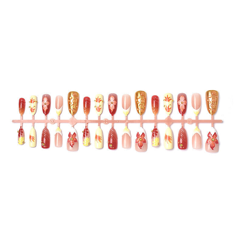 Artistic Floral Press-On Nail Collection — product view 5