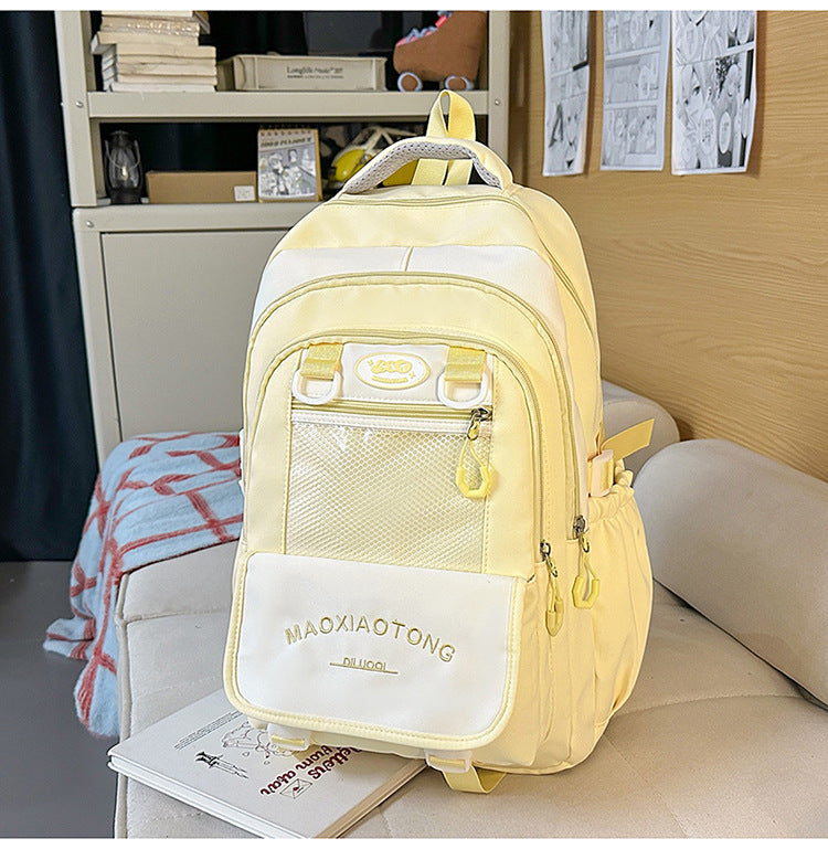 Stylish Utility School Backpack LoungeYard — product view 5