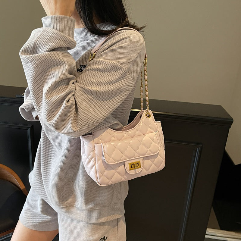 Quilted Shoulder Handbag LoungeYard — product view 3