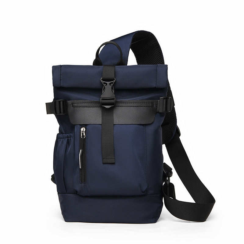 Modern Multi-Functional Roll-Top Backpack LoungeYard — product view 4