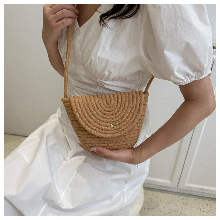 Handbag with Wavy Pattern LoungeYard — product view 1