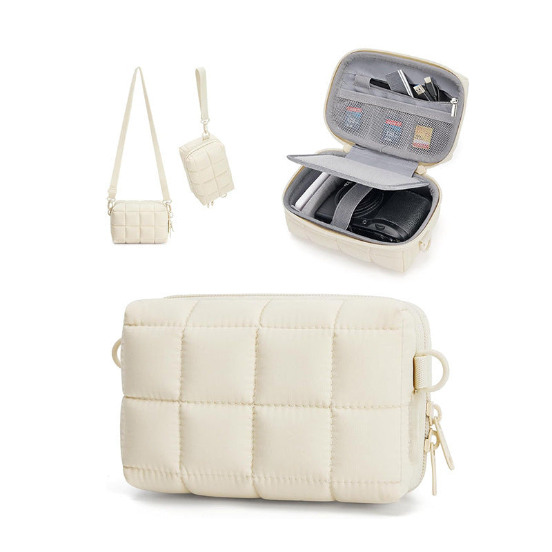 Practical shoulder bag with organizer compartments LoungeYard — product view 1