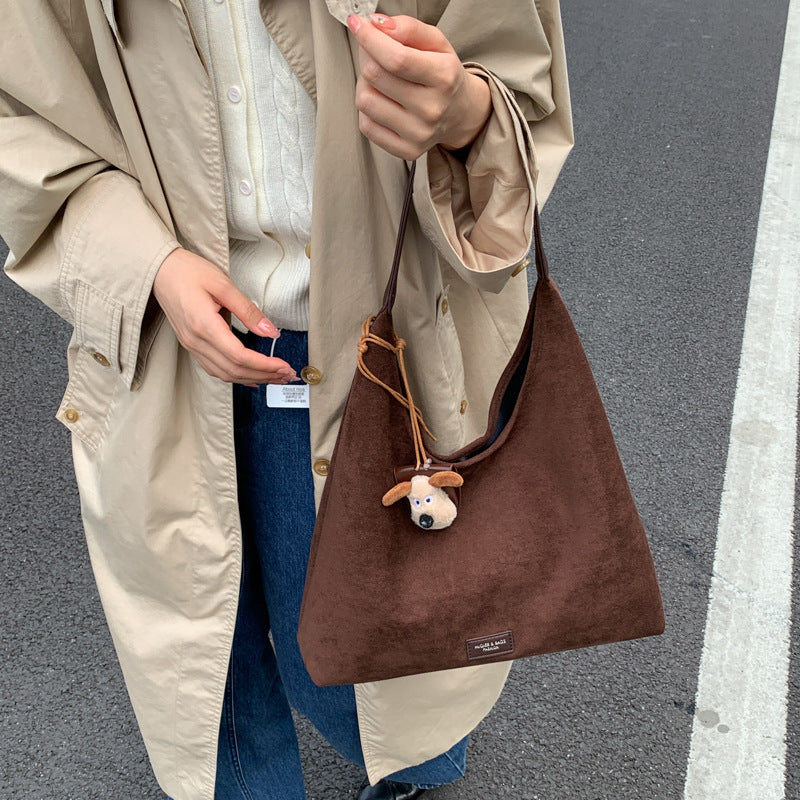 Soft Suede Hobo Bag LoungeYard — product view 3