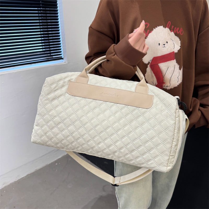 Quilted Travel Duffel Bag LoungeYard — product view 2