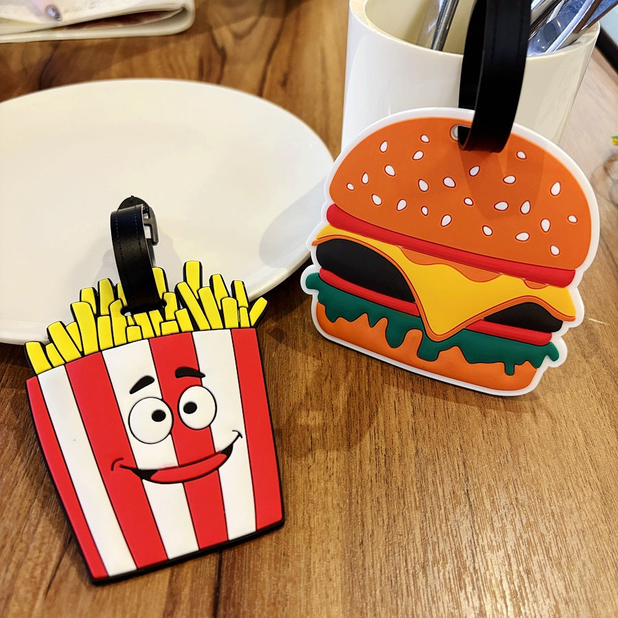 Fun Fast Food Luggage Tag LoungeYard — product view 4