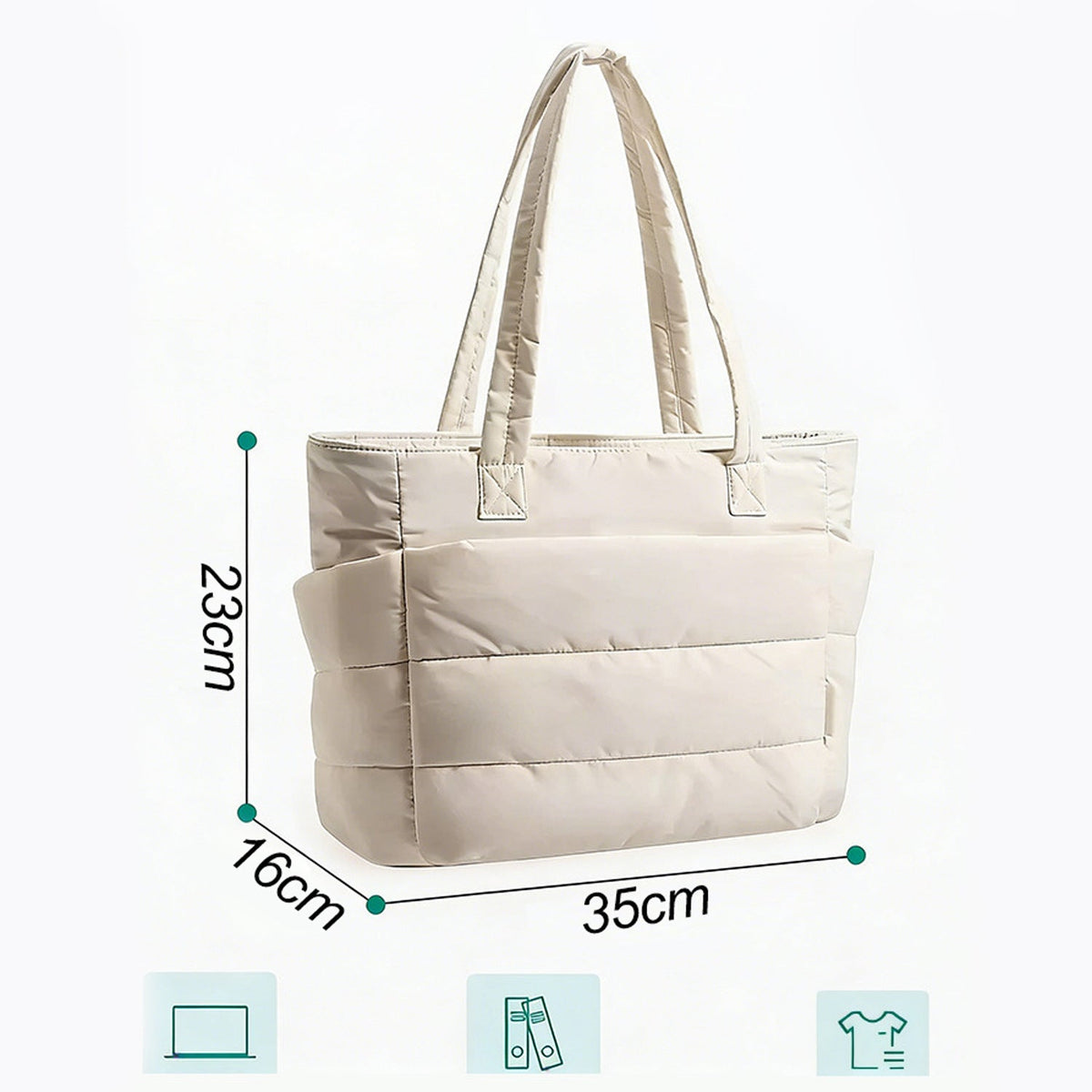 Ladies functional shopping bag LoungeYard — product view 3