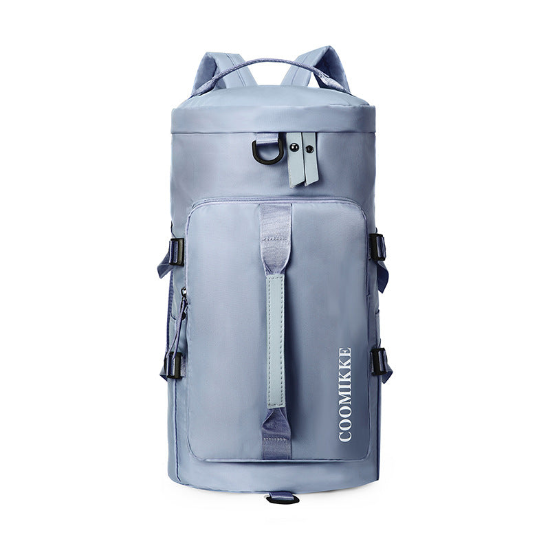 Sporty Backpack With Expandable Main Compartment LoungeYard — product view 5