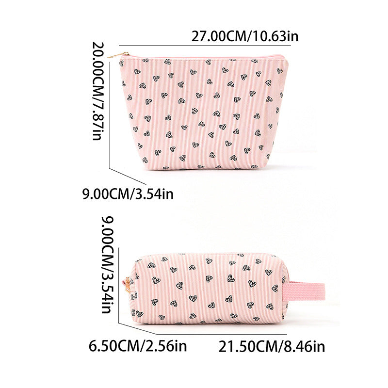 Cosmetic Set with Loving Heart Motif LoungeYard — product view 4